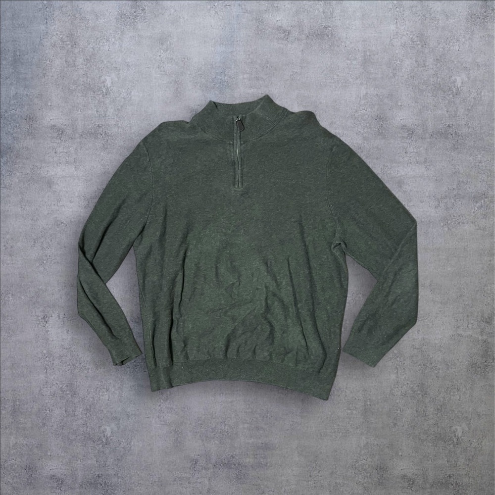 Olive Green Quarter Zip